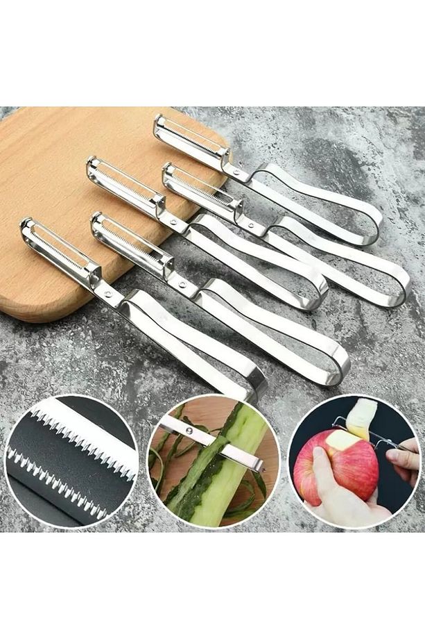 Lüks Yan Soyacak & Sebze Domates Patates Soyacağı & Paslanmaz Çelik Soyacak - 4