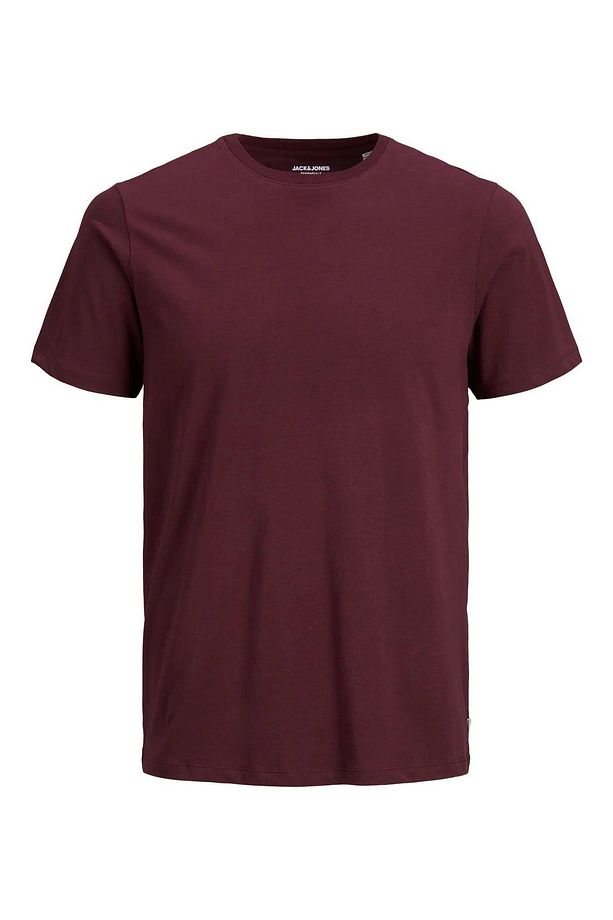 JJEORGANIC BASIC TEE SS O-NECK NOOS - Port Royale 12156101-PO - 1
