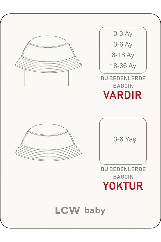 Basic Erkek Bebek Bucket Şapka - 2