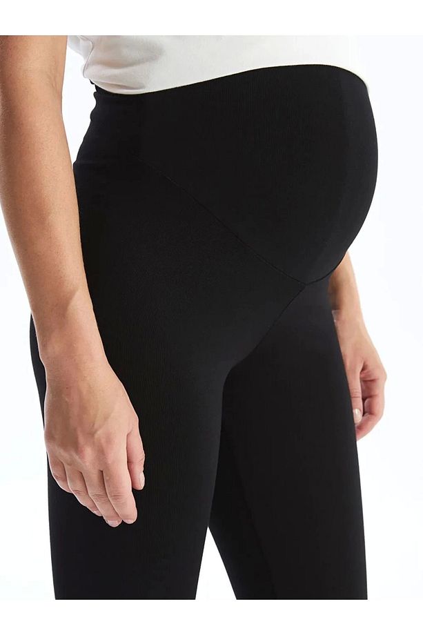 LC Maternity Karın Panelli Düz Hamile Tayt - 3