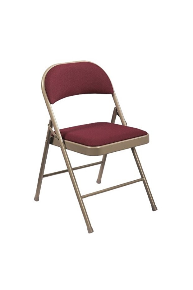 كرسي قابل للطي بإطار معدني - 1