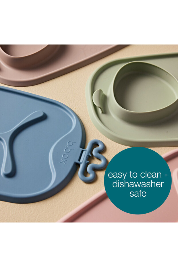 B.Box Roll + Go Mealtime Mat , Baby And Toddler Feeding Mat