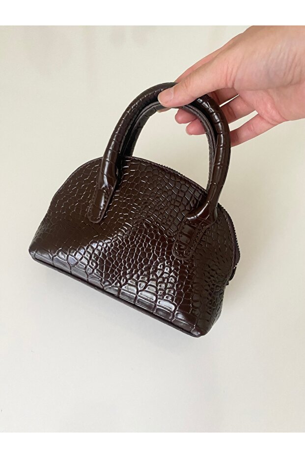 CROCO PATTERNED BAG - 4