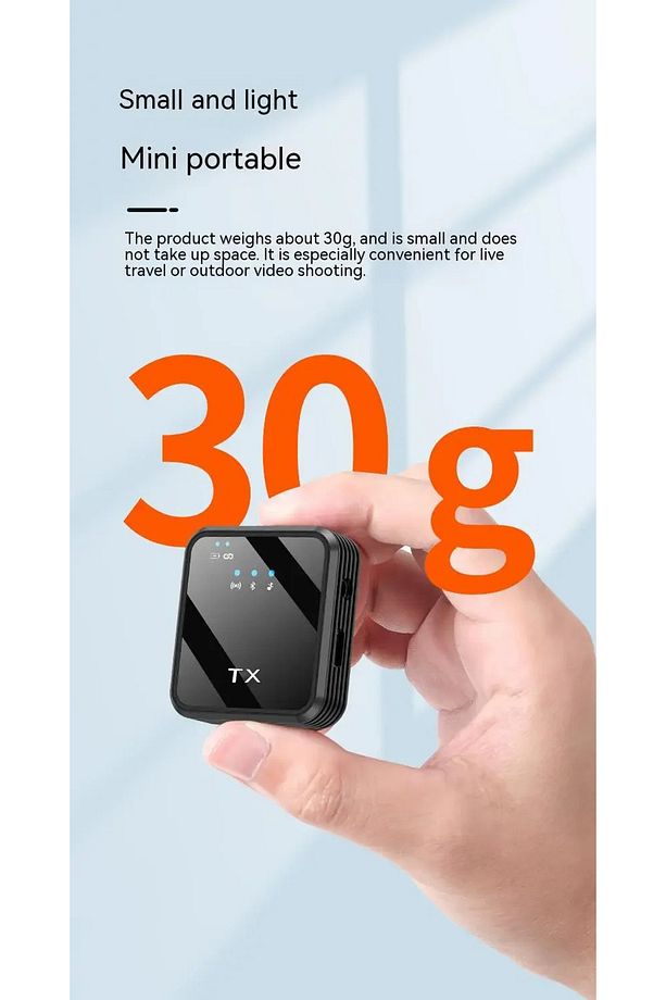 Kablosuz Yaka Mikrofonu Çift Mikrofon iPhone 16 ile Uyumlu TYPE-C Portlu Röportaj Canlı Yayın 1027 - 2