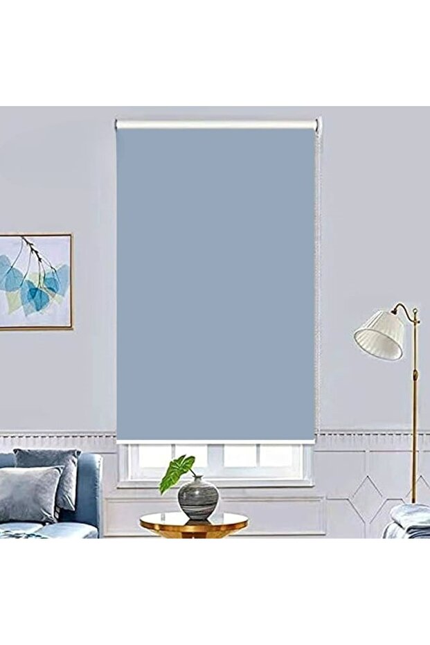 Plain roller blind. - 1