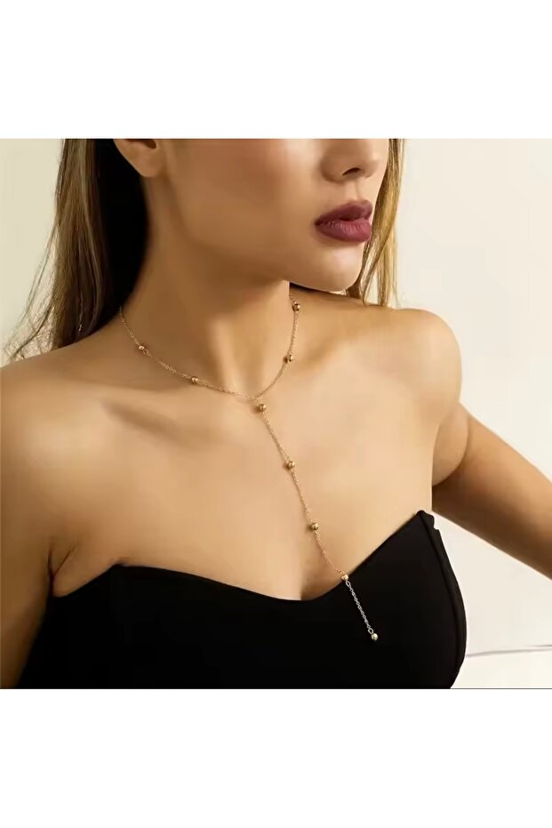 316 L Y Steel Necklace Tarnish-Free Stylish Elegant New Model