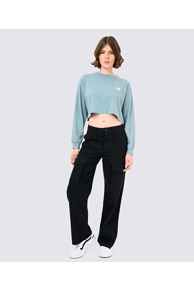 Oval Wash Ls Relax Crop - 4