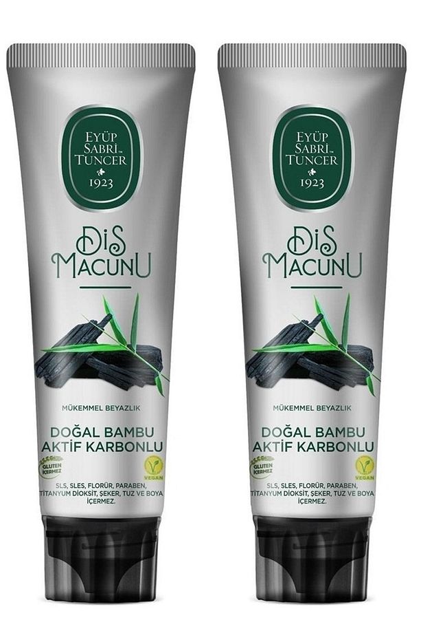 Diş Macunu Bambu Karbonlu 90 ml X 2 Adet - 1