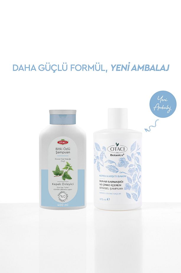 Botanics + Kepek Karşıtı Bakım - Duvar Sarmaşığı ve Çinko İçeren Bitkisel Şampuan - 2