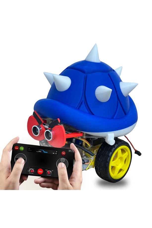 Spıny: Kodlanabilir Bluetooth'lu Yeni Nesil Eğitici Eğlenceli Kendin Yap Kaplumbağa Robot - 2