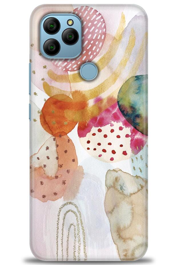 General Mobile Gm 21 Case Hd Printed Case - Artistic Work + Full Screen Protector