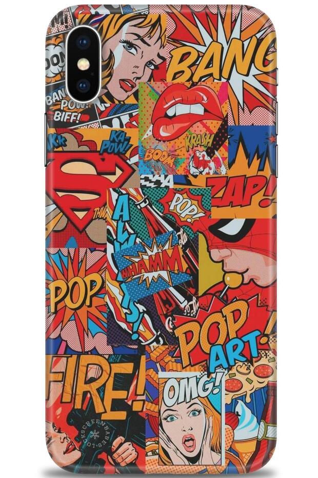 iPhone X Case Hd Printed Case - Cartoons - Mrc