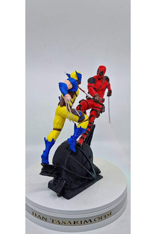 Deadpool Wolverine 2li Figür - 3