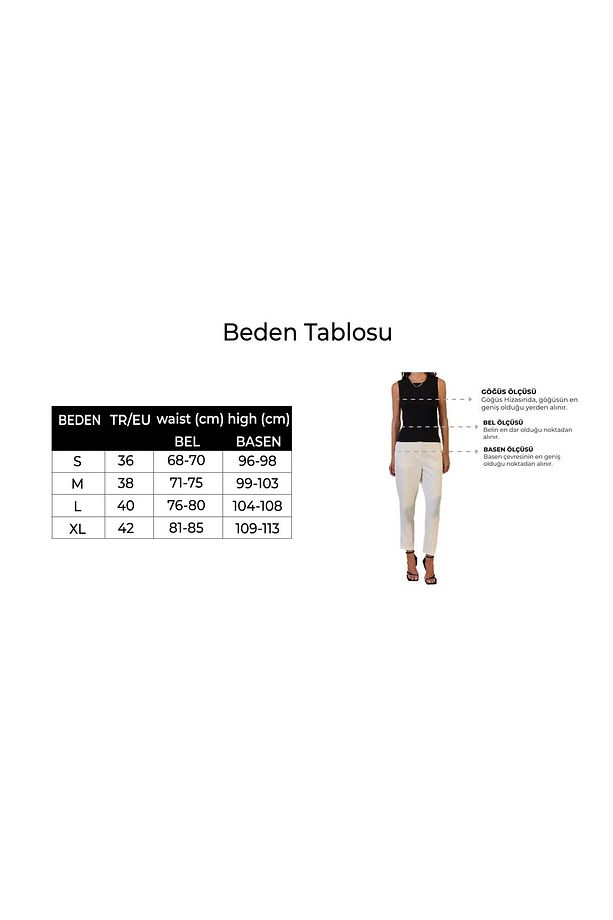 Mavi Yandan Tek Şerit Detaylı Kot Pantolon - 6