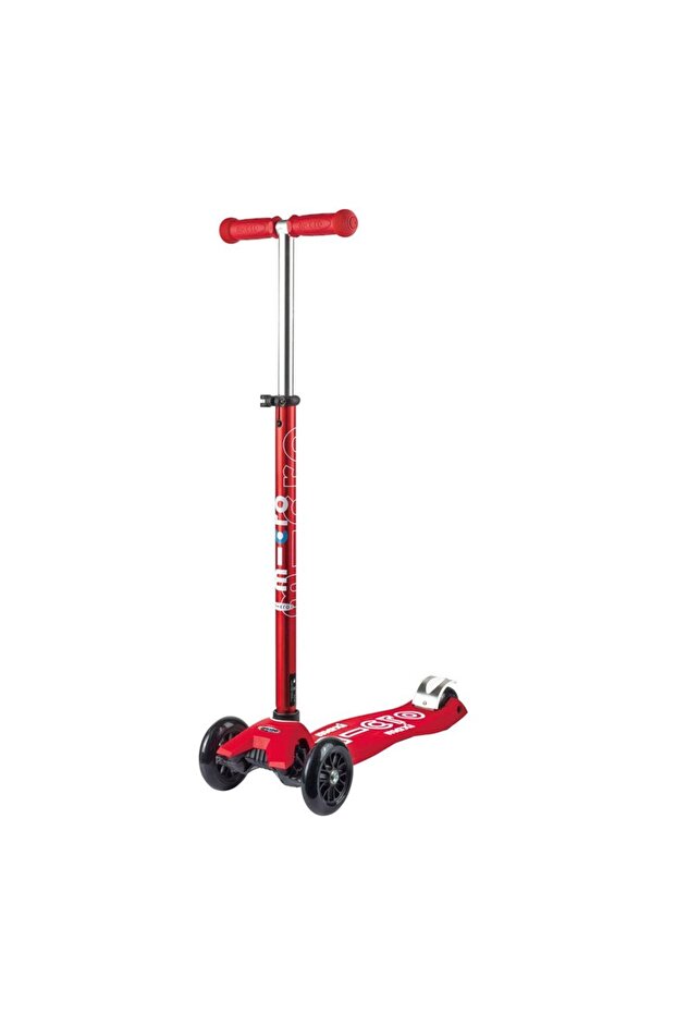 Maxi Deluxe 3 Tekerlekli Scooter Red - 3