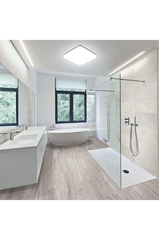 Lüks-led Avize-25watt-30cm X 30cm, Banyo Avize,avize Modelleri, Avize Modelleri (yeni) - 1