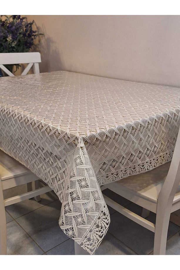 Ithal Pvc Muşamba - Desenli Silinebilir Masa Örtüsü - 1