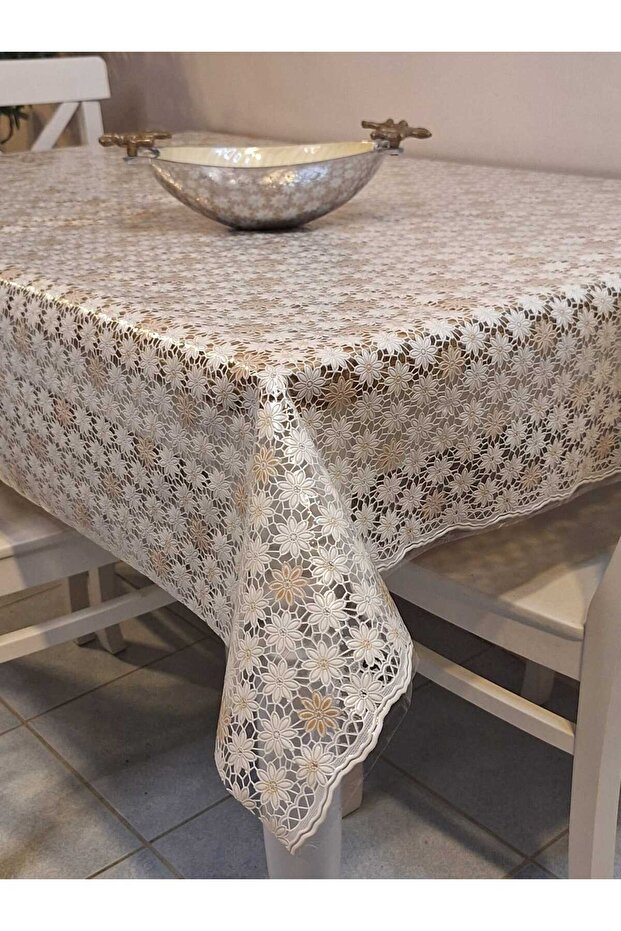 Ithal Pvc Muşamba - Desenli Silinebilir Masa Örtüsü - 3