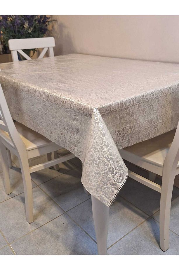 Ithal Pvc Muşamba - Desenli Silinebilir Masa Örtüsü - 1