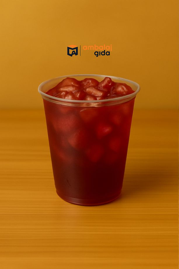 16 Oz-500cc Pet Bardak - 50 Adet Buzlu Latte Caramel Coffy Ice Moca Soğuk Kahve Milkshake Limonata - 3