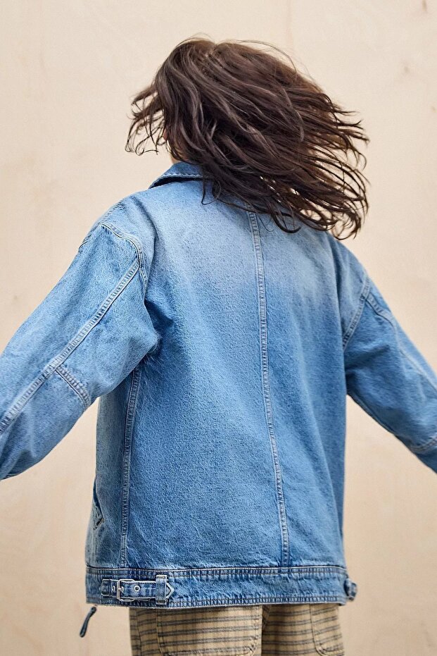 Mavi Denim Oversize Mont - 8