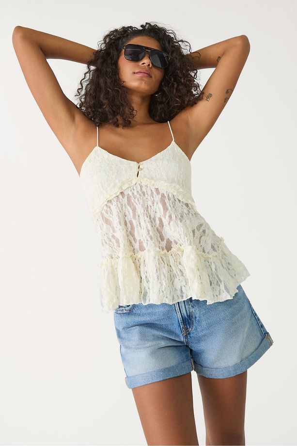 D83 Mom fit şort - 1