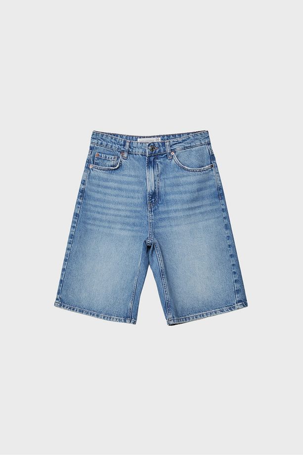 D95 Denim Bermuda Şort - 7
