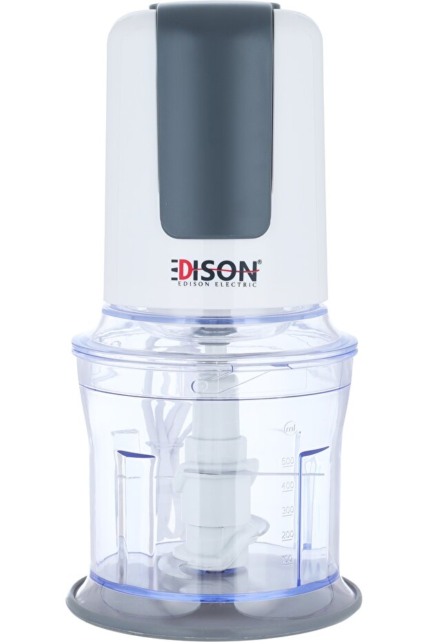 مفرمة خضروات إديسون بيضاء 400 واط - 2