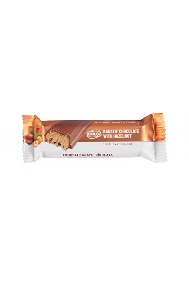 Bolçi Dubai Çikolatası Fındıklı Kadayıf Dolgulu Sütlü Çikolata 30g