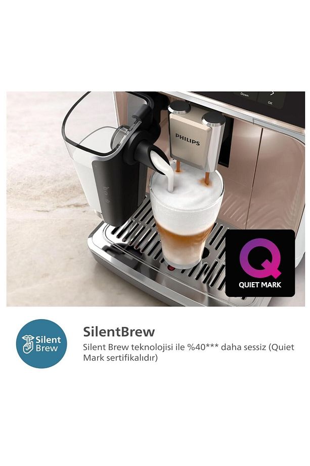 5500 Serisi LatteGo süt sistemi Espresso, Latte, Cappuccino TAM OTOMATİK Kahve Makinesi - 6