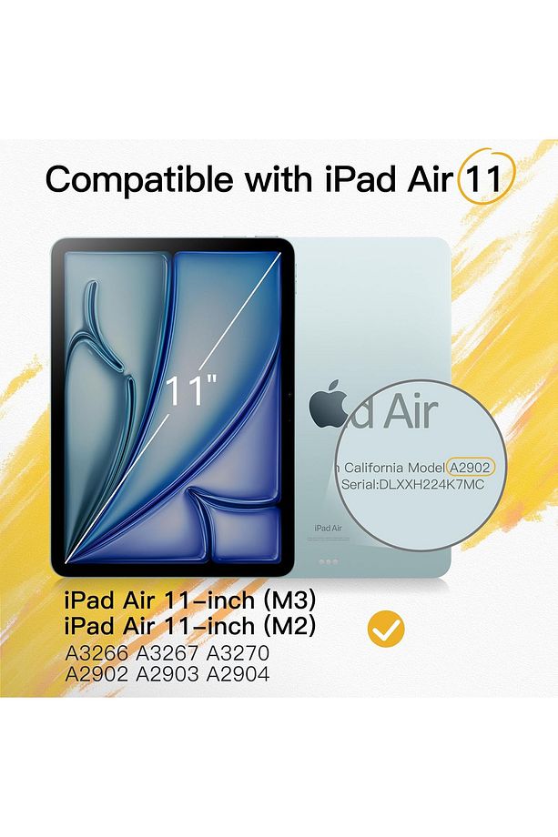 Apple iPad Air 6. Nesil 11" M2 M3 Çip 2024 2025 Kağıt Hisli Çizim Paperlike Mat Nano Ekran Koruyucu - 2