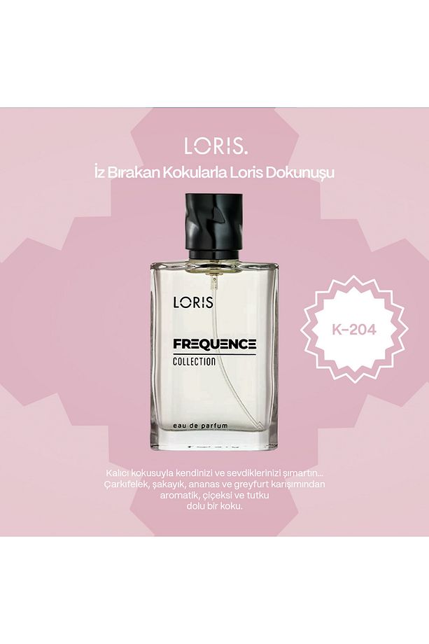K-204 Frequence Parfume Edp 50ml Çiçek&Meyve Kadın Parfüm - 3