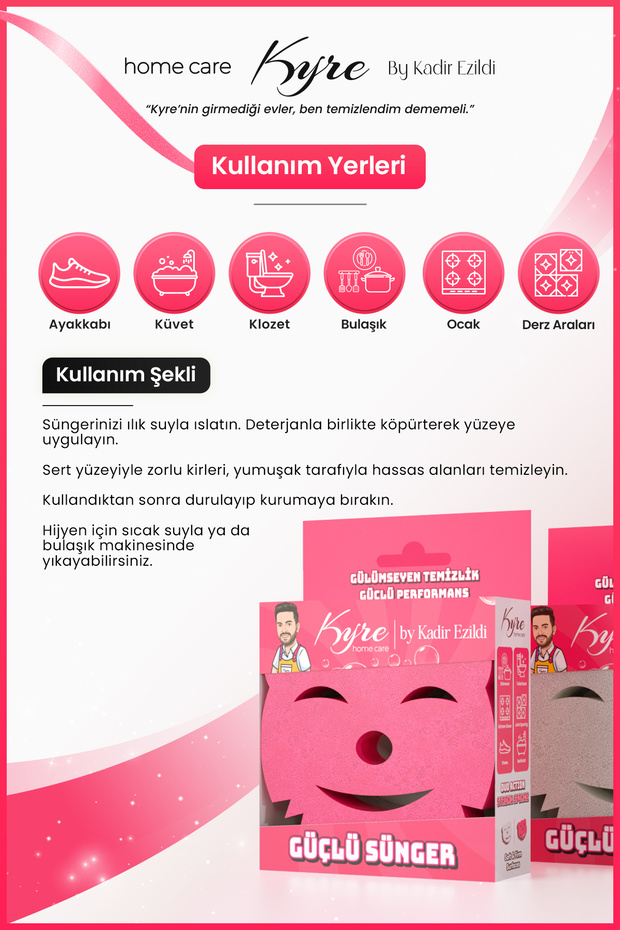 Double Effect Powerful Sponge - 4