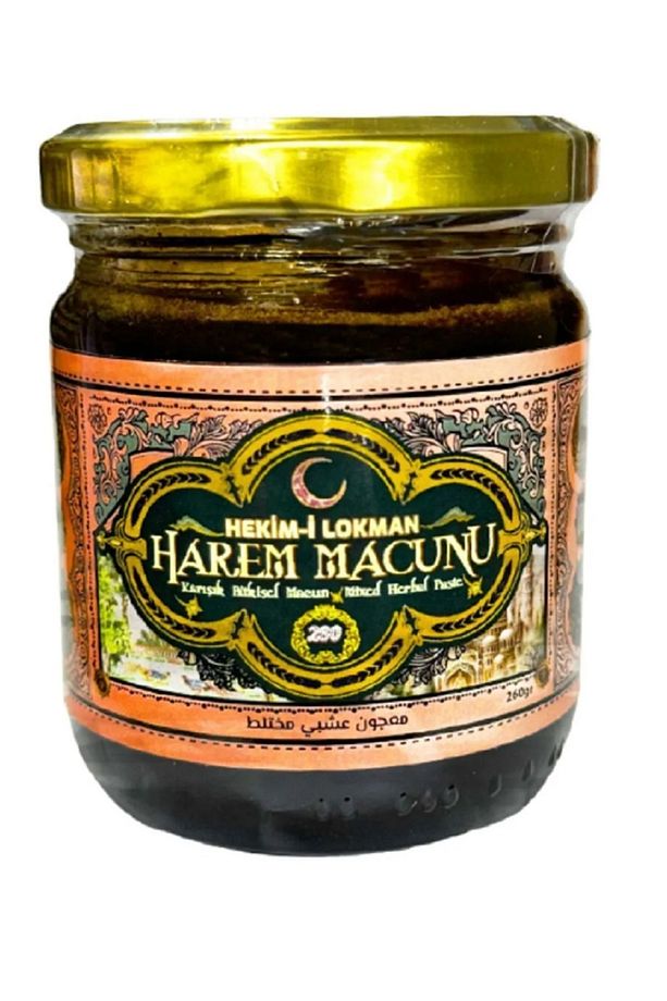Harem Macunu 240 gram Gingsengli Bitkisel Pekmez Karışımlı Macun 2 Adet - 2