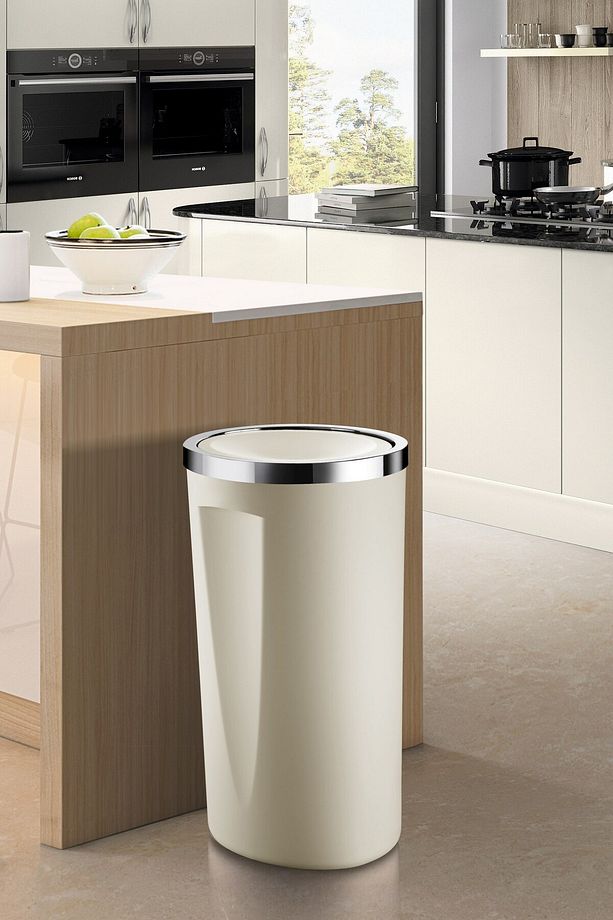 Lenox 35lt Çöp Kovası-bej - 1