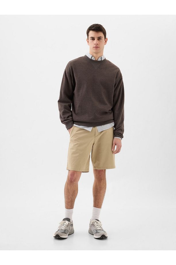 Erkek Bej Essential Khaki Şort - 1