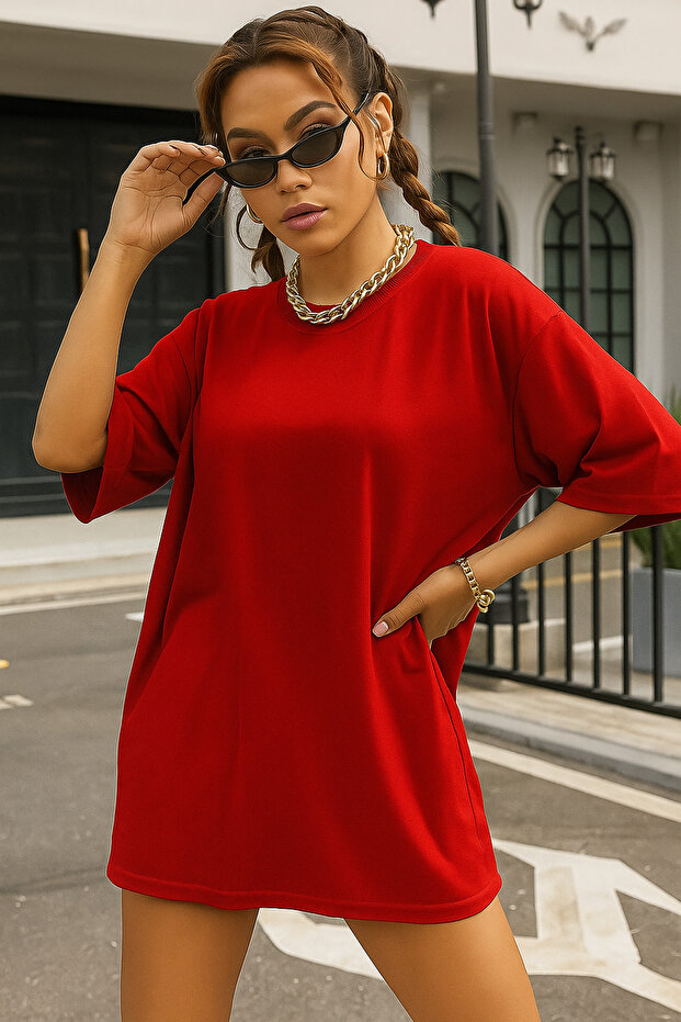 OVERSİZE UNİSEX TİŞÖRT - 1