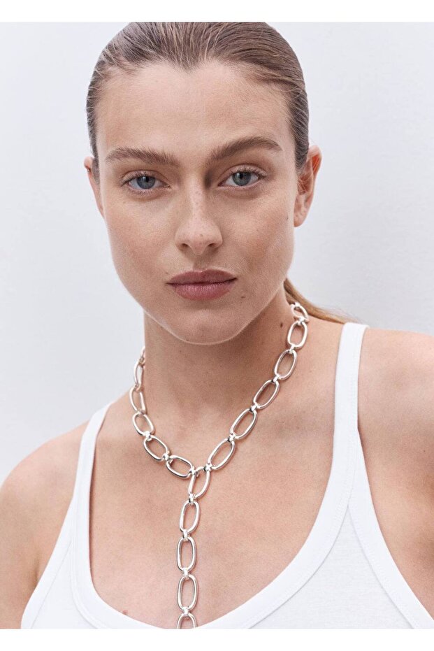 Hamile için askılı pamuklu bluz - 7