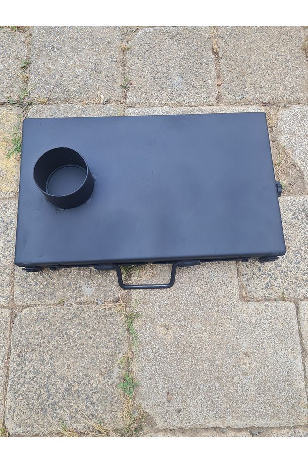 Katlanır Portatif Kamp,Çadır Piknik Sobası. Kolay kurulumlu Çantalı Soba - 7