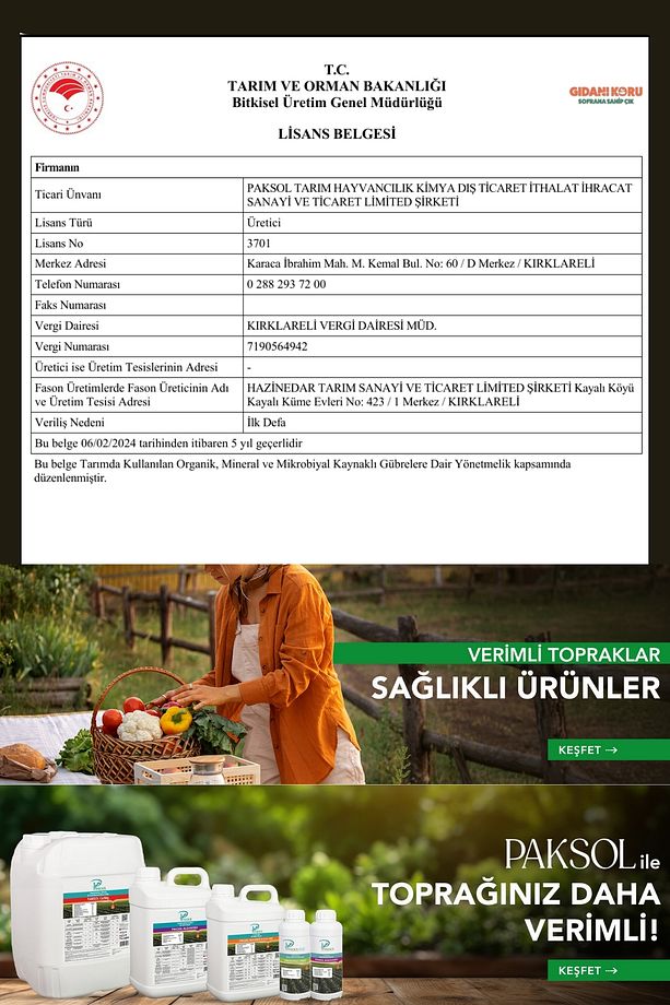 Azot Ve Fosforlu Sıvı Gübre Npzn 3-15-0 Me 1 Litre - 2