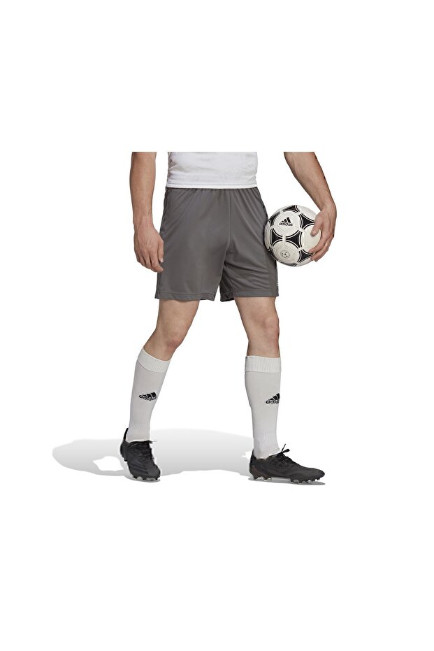 Ent22 Sho Erkek Futbol Maç Şortu H57505 Gri - 5
