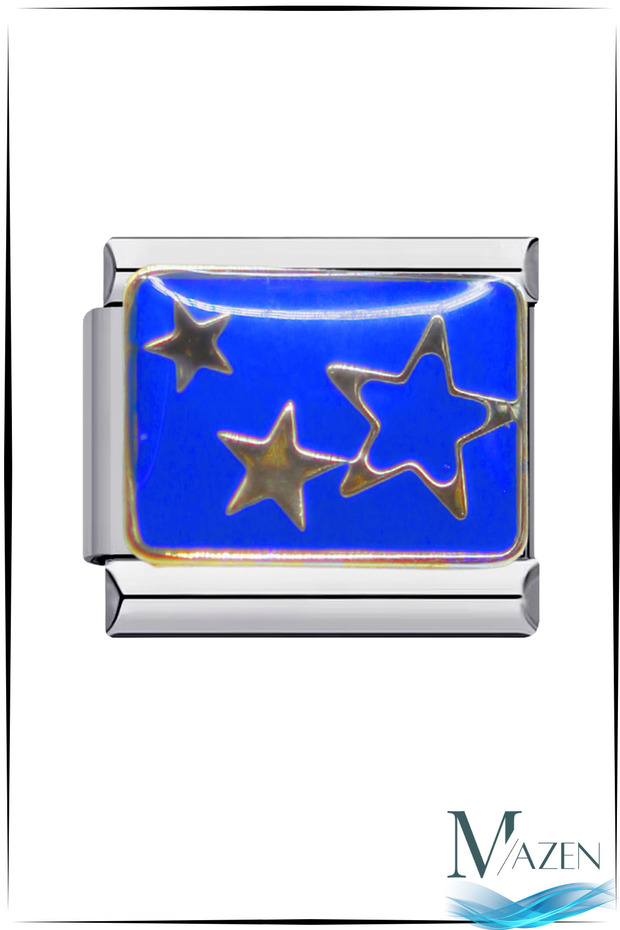 1 Piece Starry Night Italian Bracelet Charms - Italian Bracelet Compatible Charm