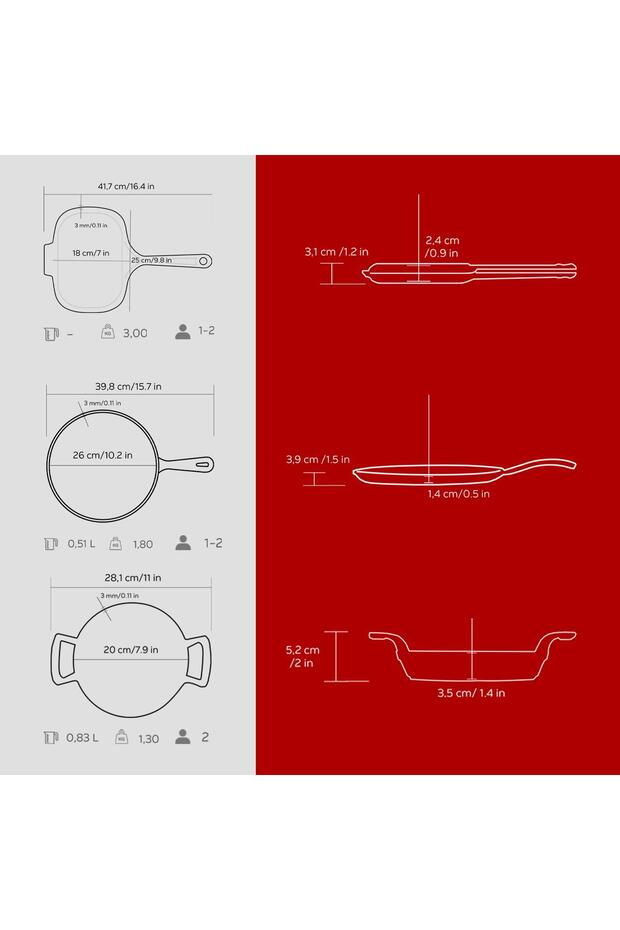 Döküm Kahvaltı Seti - 5