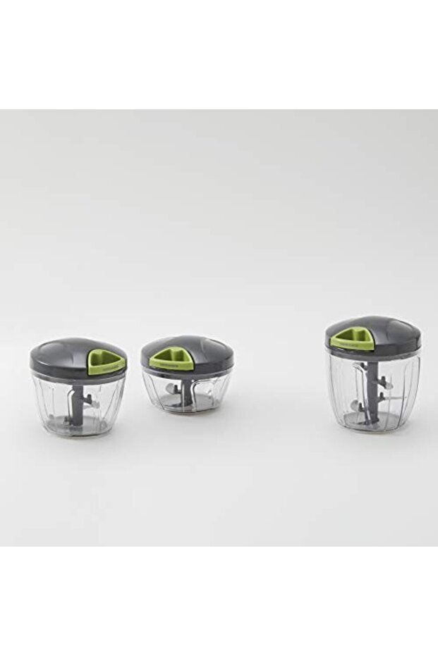 مفرمة سريعة بثلاث شفرات من لوك اند لوك، غير كهربائية، سعة 400 مل - 4