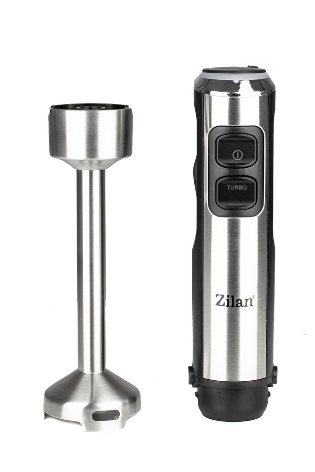 Zln3994 |   Függőleges kézi turmixgép |   1200W |   2 sebességbeállítás |   Turbó funkció |   Rozsdamentes acél kések - 8