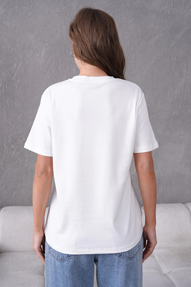 Yazlık Basic Penye T-Shirt - 8