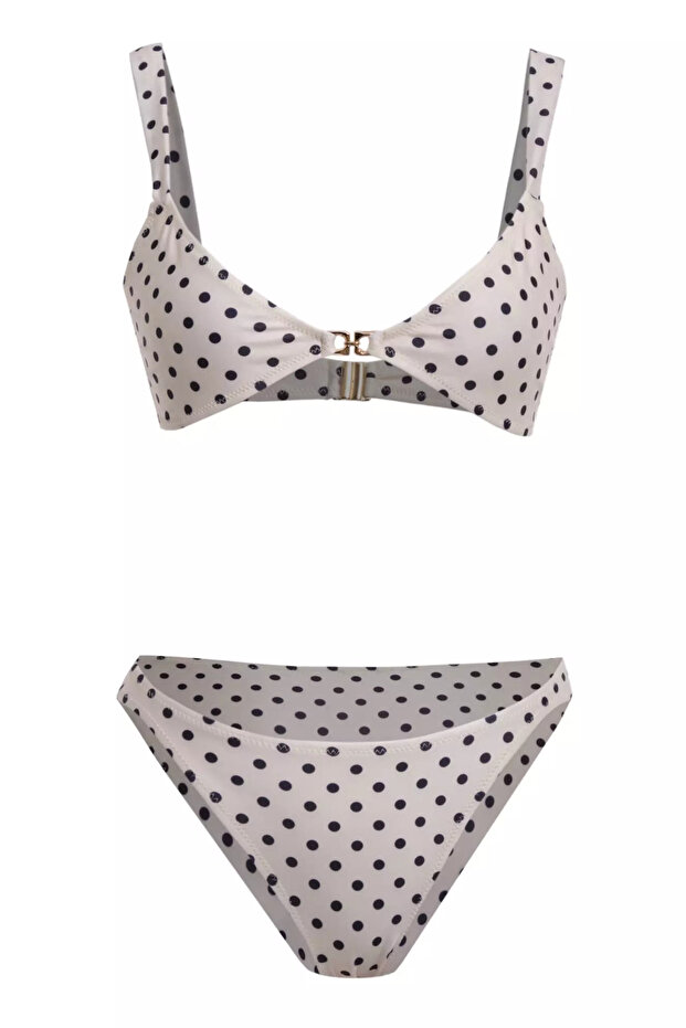 Desenli Bikini Alt - 6