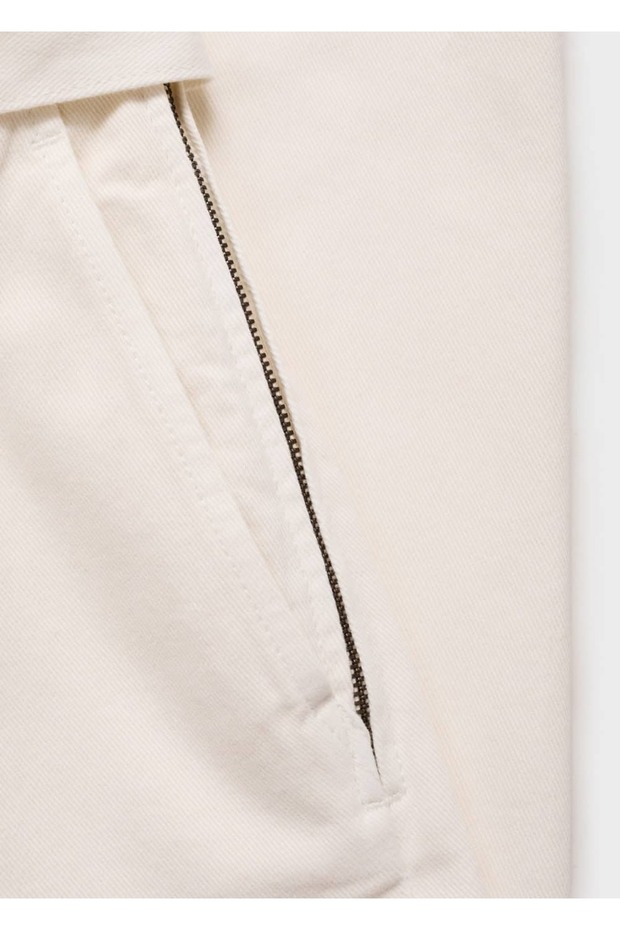 Kemerli denim tulum - 5