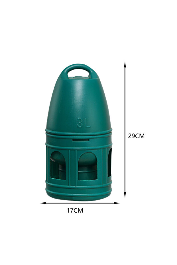 Green 3L 3L/5L Bird Water Drinker Parrot Parakeet Pigeon Duck Dove Water Dispenser Automatic Feeder