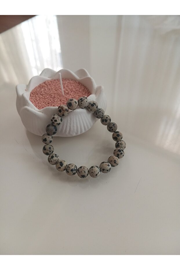 Dalmatian Jasper Bileklik - 2